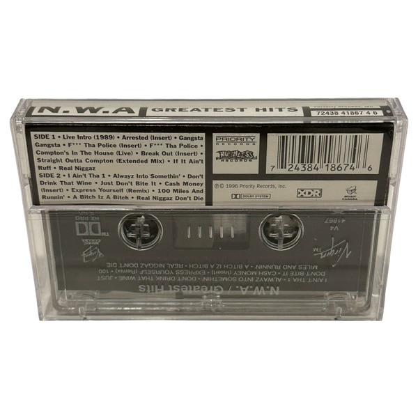 •N.W.A - GREATEST HITS• ~1996 OG CANADIAN PRESSINGS~ (CD & CASSETTE TAPE)