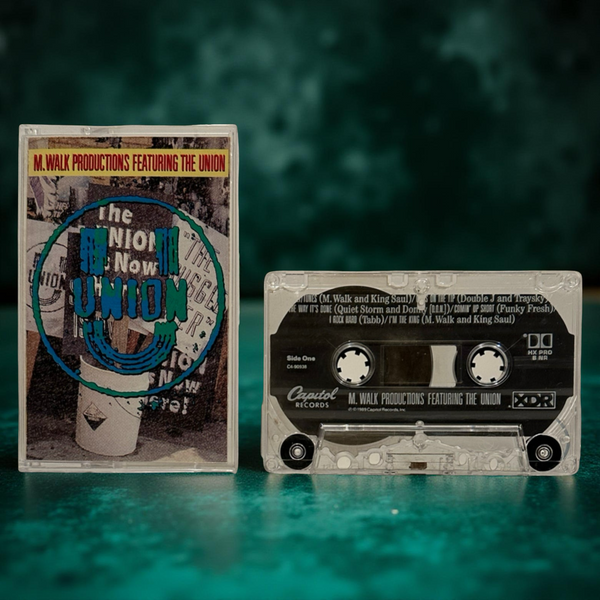•M.WALK PRODUCTIONS PRESENTS - THE UNION• ~1989 OG PRESSING~ (CASSETTE TAPE)