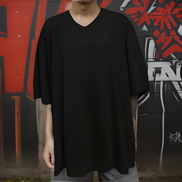 ^CUSTOM MADE^ (BLACK) 7XL-8XL SHORT SLEEVE T-SHIRTS (UNISEX)