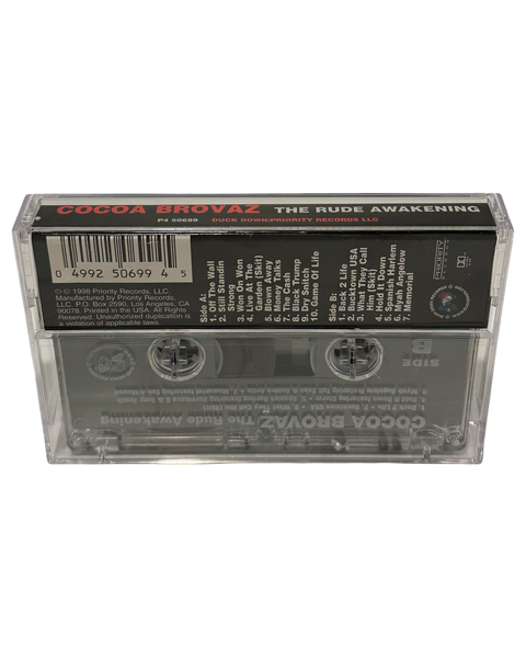 •COCOA BROVAZ - THE RUDE AWAKENING• ~1998 OG PRESSINGS~ (CD & CASSETTE TAPE)