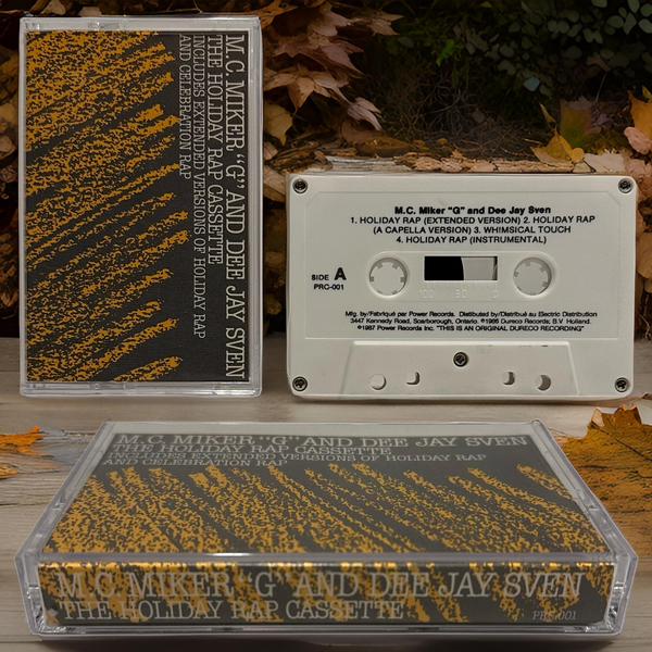 •M.C. MIKER “G” AND DEE JAY SVEN ~ THE HOLIDAY RAP CASSETTE• ~1986 OG PRESSING~ (CASSETTE TAPE)