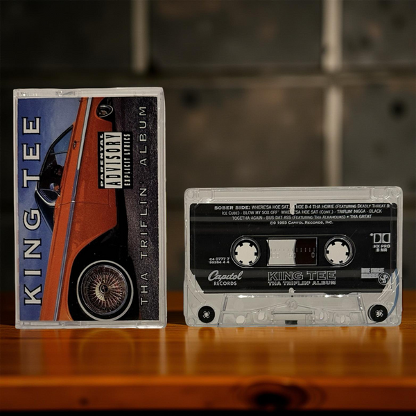 •KING TEE - THA TRIFLIN’ ALBUM• ~1993 OG PRESSING~ (CASSETTE TAPE)