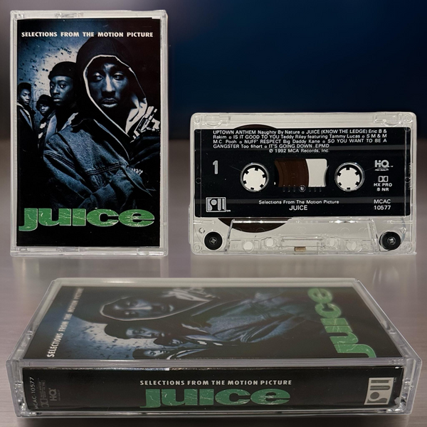 •JUICE ~ SOUNDTRACK• ~1992 OG CLEAN PRESSING~ (CASSETTE TAPE)