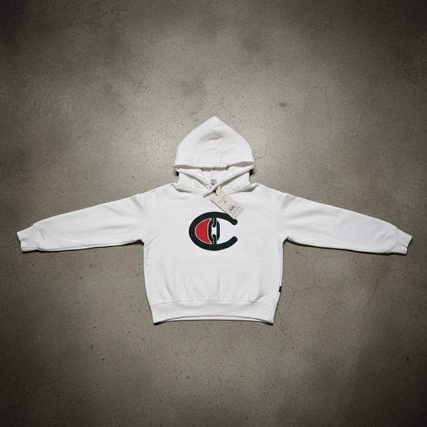 *CROOKS & CASTLES* (WHITE) ~CHAMPION~ PULLOVER CROP TOPS FOR WOMEN (COLLABS)