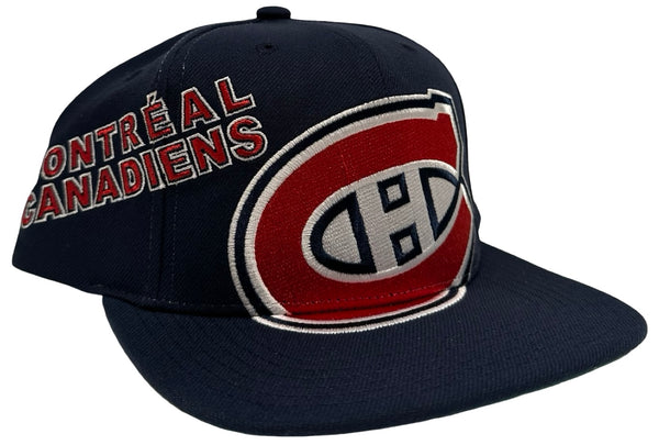 *Montreal Canadiens* snapback hats by Mitchell & Ness