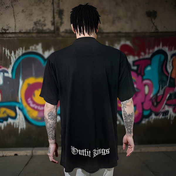 •GOODFELLAS - “DANCE”• Luxury big print tees (Cotton blends) (UP TO 5XL)