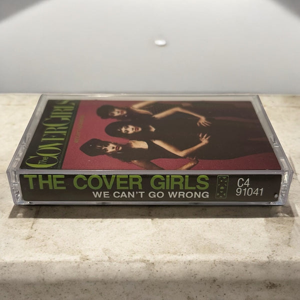 •THE COVER GIRLS - WE CAN’T GO WRONG• ~1989 OG PRESSING~ (CASSETTE TAPE) (CANADIAN BLACK SHELL)
