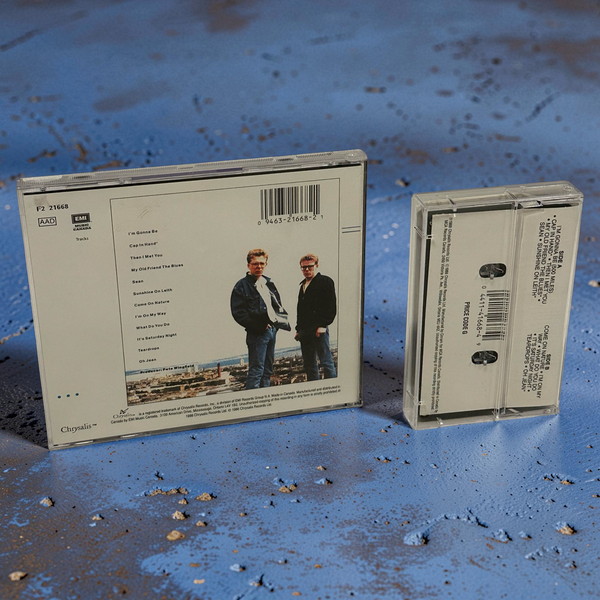 •THE PROCLAIMERS ~ SUNSHINE ON LEITH• ~1988 OG CANADIAN PRESSINGS~ (CD & CASSETTE TAPE)