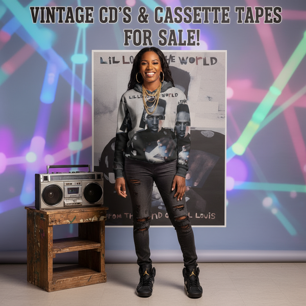 •LIL LOUIS & THE WORLD - FROM THE MIND OF LIL LOUIS• ~1989 OG PRESSING~ (CASSETTE TAPE)