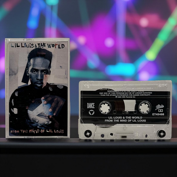 •LIL LOUIS & THE WORLD - FROM THE MIND OF LIL LOUIS• ~1989 OG PRESSING~ (CASSETTE TAPE)
