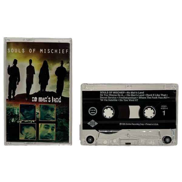 •SOULS OF MISCHIEF - NO NAN’S LAND• ~1995 OG PRESSINGS~ (CD & CASSETTE TAPE)