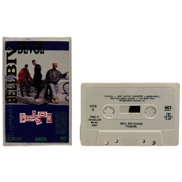 •BELL BIV DEVOE - POISON• ~1990 OG PRESSINGS~ (CD & CASSETTE TAPE)