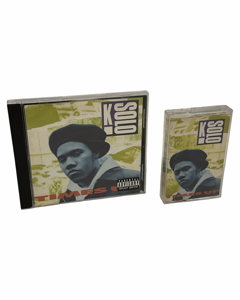 •K-SOLO - TIMES UP• ~1992 OG PRESSINGS~ (CD & CASSETTE TAPE)