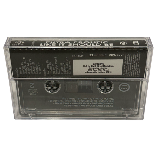 •EXTRA PROLIFIC - LIKE IT SHOULD BE• ~1994 OG PRESSINGS~ (CD & CASSETTE TAPE)