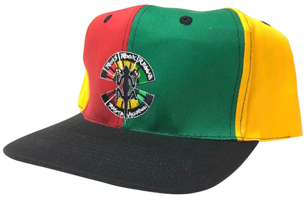 *Roots Rock Raggae* soft shell Rasta style hat (4 tone)