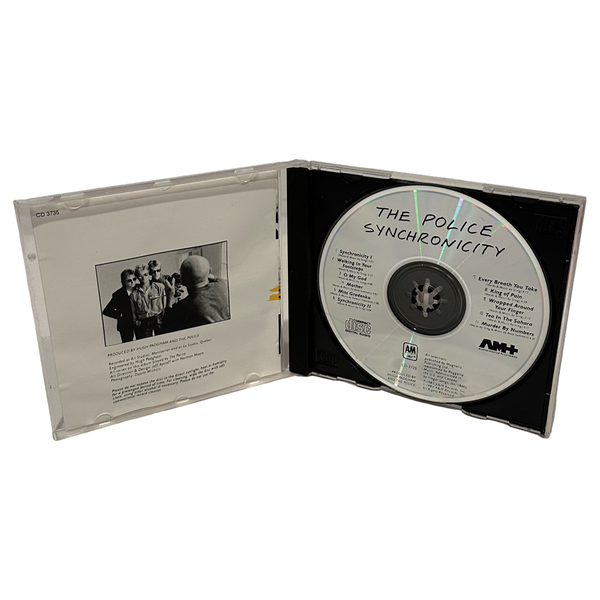 •THE POLICE - SYNCHRONICITY• ~1983 OG CANADIAN REPRESSINGS~ (CD & CASSETTE TAPE)