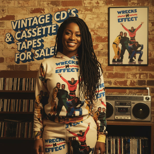 •WRECKS-N-EFFECT - WRECKS-N-EFFECT• ~1988 OG PRESSING~ (CASSETTE TAPE)