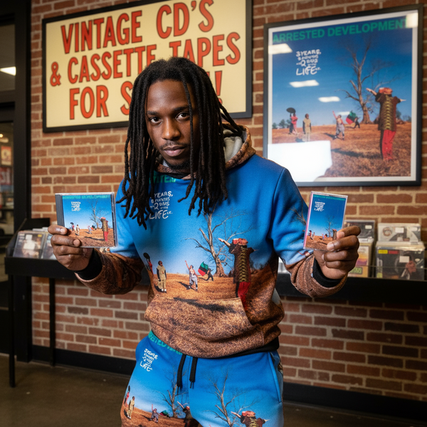 •ARRESTED DEVELOPMENT - 3 YEARS, 5 MONTHS & 2 DAYS IN THE LIFE OF…• ~1992 OG PRESSINGS~ (CD & CASSETTE TAPE)