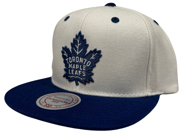 *Toronto Maple Leafs* snapback hats by Mitchell & Ness