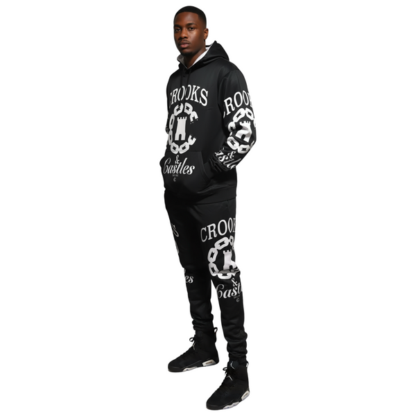 ^C&C^ JOGGER SWEATSUITS (FLEECY SOFT LINED)