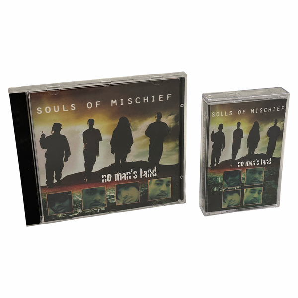 •SOULS OF MISCHIEF - NO NAN’S LAND• ~1995 OG PRESSINGS~ (CD & CASSETTE TAPE)