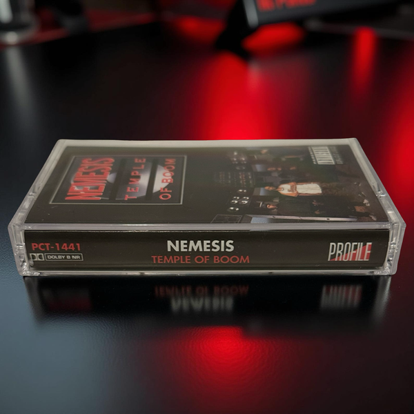 •NEMESIS - TEMPLES OF BOOM• ~1993 OG PRESSING~ (CASSETTE TAPE)