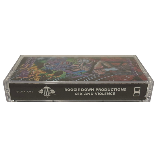 •BOOGIE DOWN PRODUCTIONS - SEX AND VIOLENCE• ~1992 OG PRESSINGS~ (CD & CASSETTE TAPE)