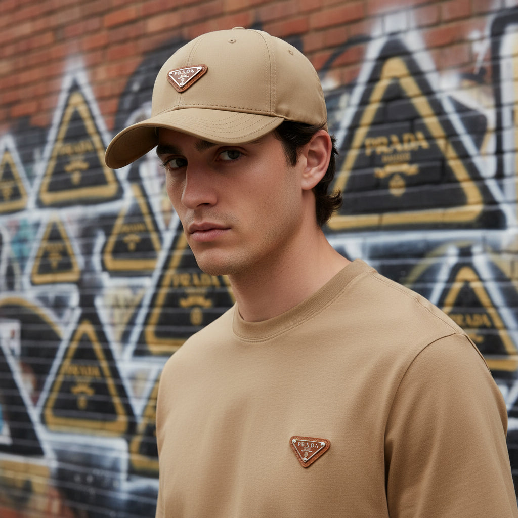 *LUXURY* ~Italian~ •curved beak hats• (adjustable strap)