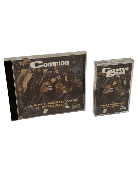•COMMON SENSE - CAN I BORROW A DOLLAR?• ~1992 OG CASSETTE PRESSINGS & CD REPRESS~ (CD & CASSETTE TAPE)