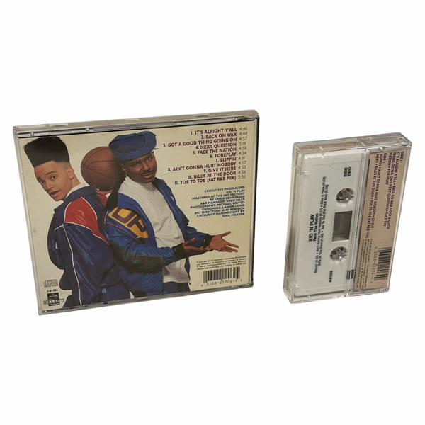 •KID ‘N PLAY - FACE THE NATION• ~1991 OG PRESSINGS~ (CD & CASSETTE TAPE)