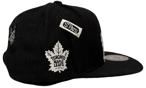 *Toronto Maple Leafs* snapback hats by Mitchell & Ness