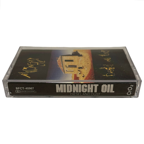 •MIDNIGHT OIL - DIESEL & DUST• ~1988 OG CANADIAN PRESSING~ (CASSETTE TAPE)