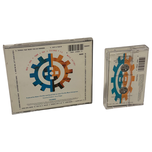 •C&C MUSIC FACTORY - GUNNA MAKE YOU SWEAT• ~1990 OG PRESSINGS~ (CD & CASSETTE TAPE)