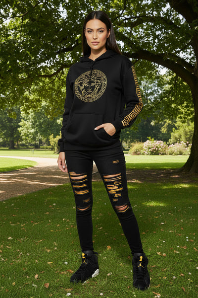 *V3R$@C3* ~Pullover Hoodie~ (Embroidered)