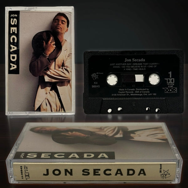 •JON SECADA - JON SECADA• ~1992 OG CANADIAN PRESSING~ (CASSETTE TAPE)