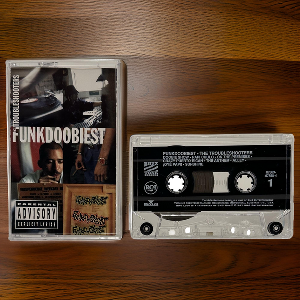•FUNKDOOBIEST ~ THE TROUBLESHOOTERS• ~1997 OG PRESSING~ (CASSETTE TAPE)
