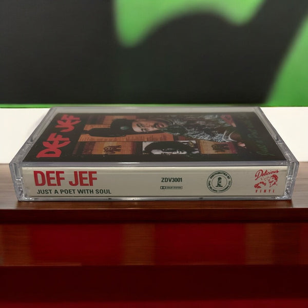 •DEF JEF ~ JUST A POET WITH SOUL• ~1989 OG PRESSING~ (CASSETTE TAPE) (2)