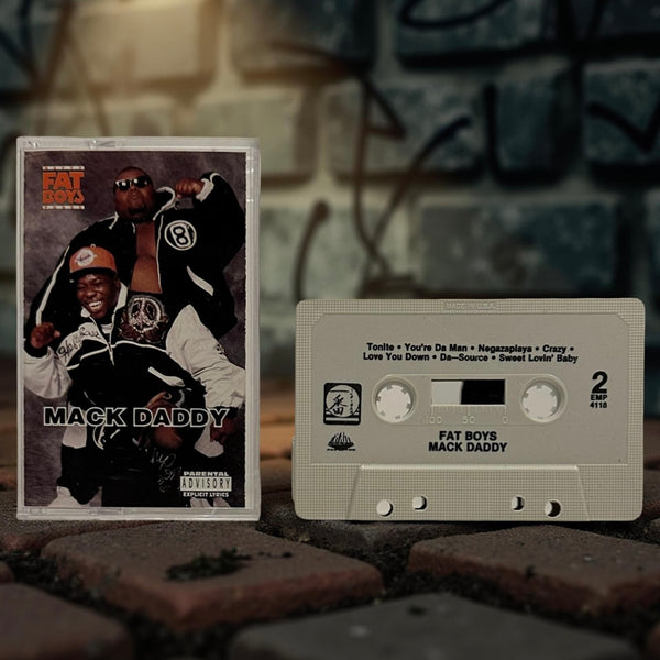•FAT BOYS - MACK DADDY• ~1991 OG PRESSING~ (CASSETTE TAPE)