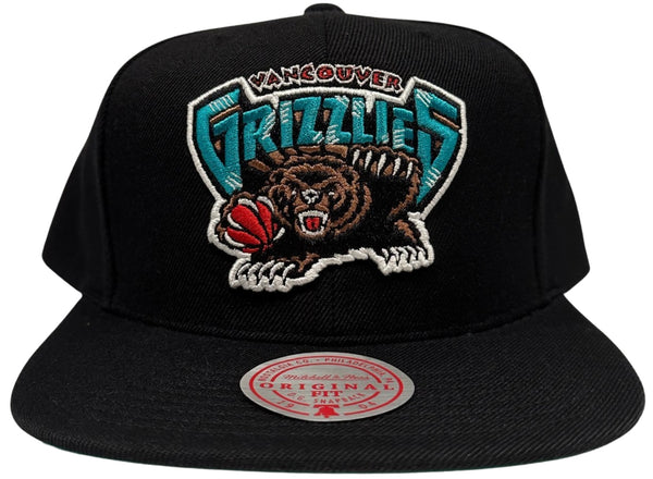 *Vancouver Grizzlies* (Black) snapback hat by Mitchell & Ness