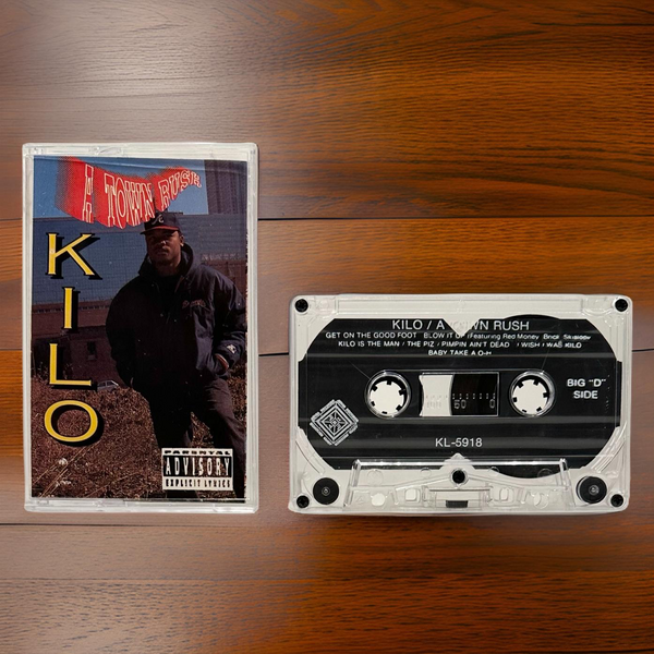 •KILO - A TOWN RUSH• ~1992 OG PRESSING~ (CASSETTE TAPE)