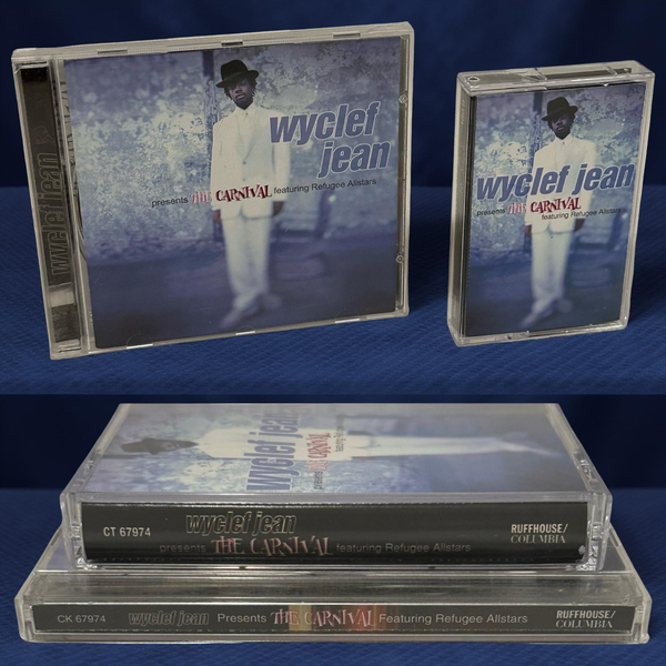 •WYCLEF JEAN ~ THE CARNIVAL• ~1997 OG PRESSINGS~ (CD & CASSETTE TAPE)