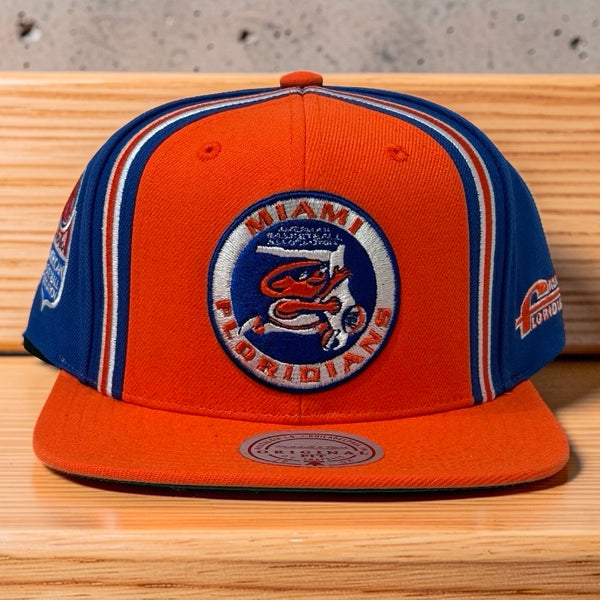 *MIAMI FLORIDIANS* Snapback hat by Mitchell & Ness (Original Fit)