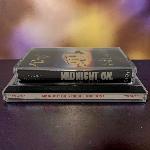 •MIDNIGHT OIL ~ DIESEL & DUST• ~1988 OG CANADIAN PRESSINGS~ (CD & CASSETTE TAPE)