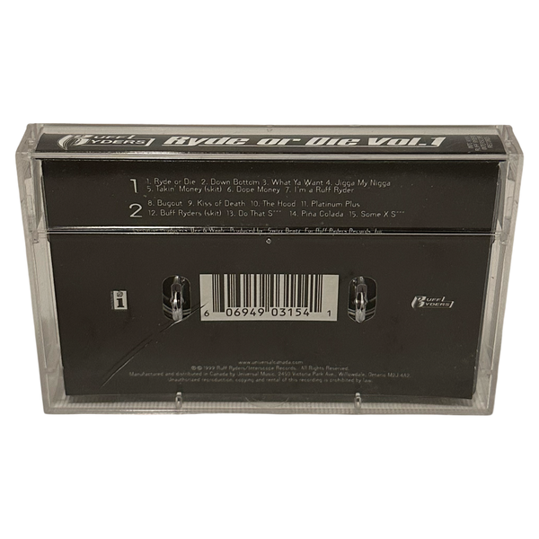 •RUFF RYDERS - RYDE OR DIE VOL.1• ~1999 OG PRESSINGS~ (CD & CASSETTE TAPE)