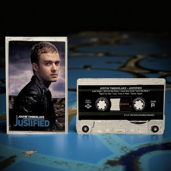•JUSTIN TIMBERLAKE - JUSTIFIED• ~2002 OG PRESSING~ (CASSETTE TAPE)