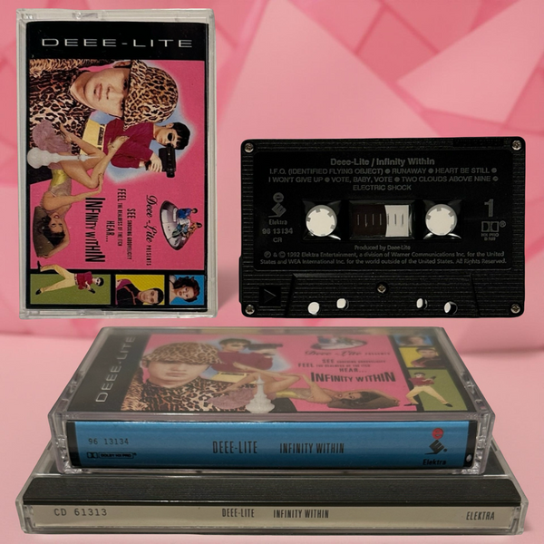 •DEEE-LITE - INFINITY WITHIN• ~1992 OG CANADIAN PRESSING~ (CASSETTE TAPE) (BLACK SHELL)