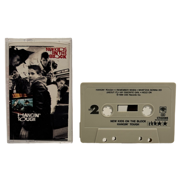 •NEW KIDS ON THE BLOCK - HANGIN’ TOUGH• ~1988 OG PRESSINGS~ (CD & CASSETTE TAPE)
