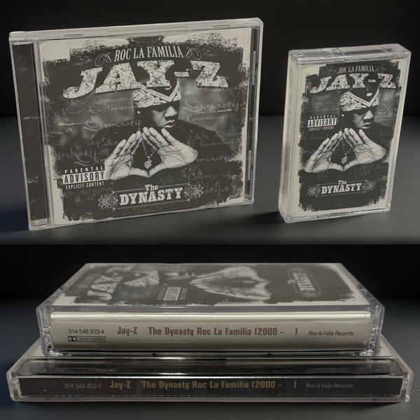 •JAY-Z - THE DYNASTY ROC LA FAMILIA• ~2000 OG PRESSINGS~ (CD & CASSETTE TAPE)