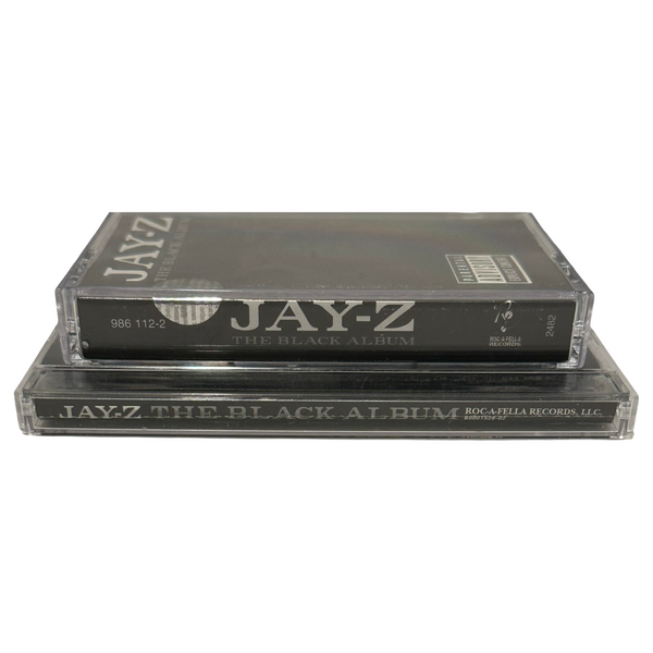 •JAY-Z - THE BLACK ALBUM• ~2003 OG PRESSINGS~ (CD & INDONESIAN CASSETTE TAPE)