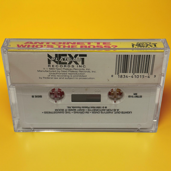 •ANTOINETTE - WHO’S THE BOSS?• ~1989 OG PRESSING~ (HTF CASSETTE TAPE)